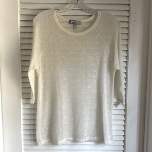 Tina Stephens Open Weave Sweater, Size S